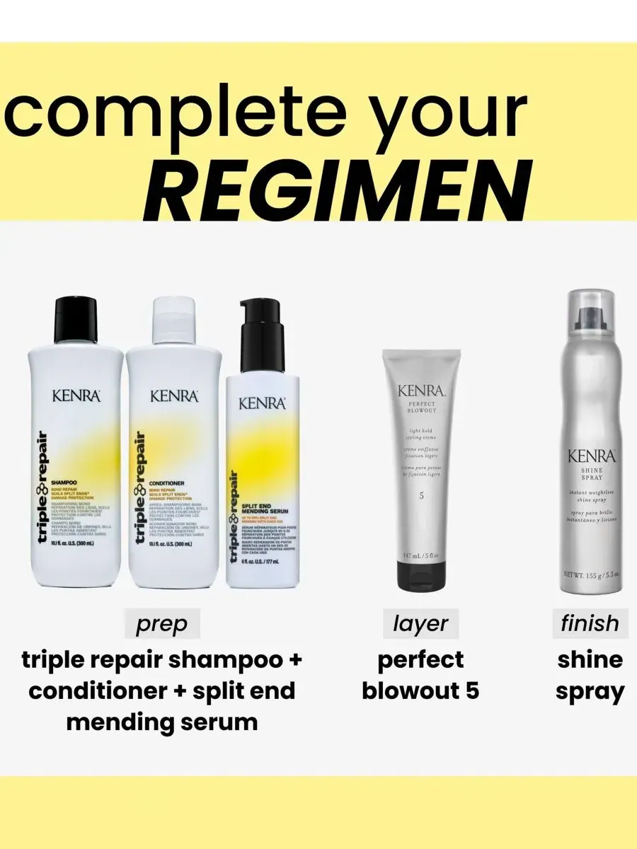 Kenra Professional Сыворотка для восстановления секущихся кончиков волос Triple Repair Split End — изображение 6 из 6
