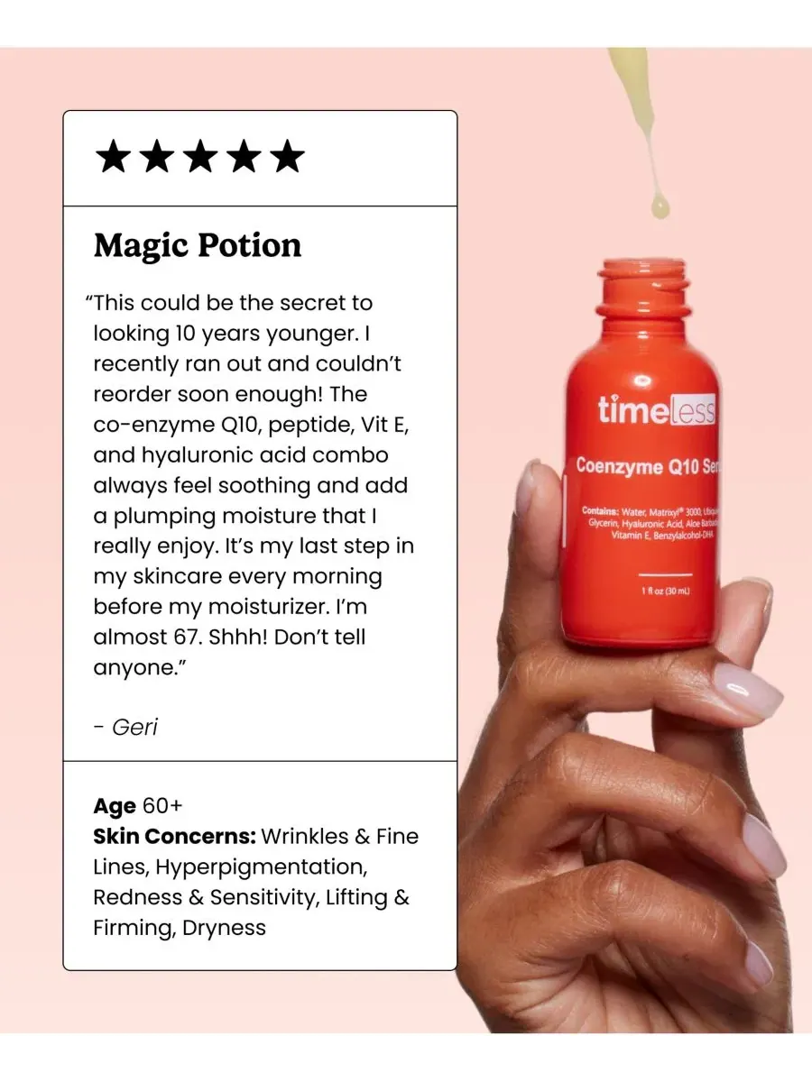 Сыворотка Timeless Skin Care — С коэнзимом Q10 и пептидами — изображение 4 из 7