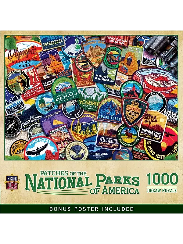 Шедевры национальных парков, пазл из 1000 деталей Masterpieces Puzzles — изображение 1 из 3