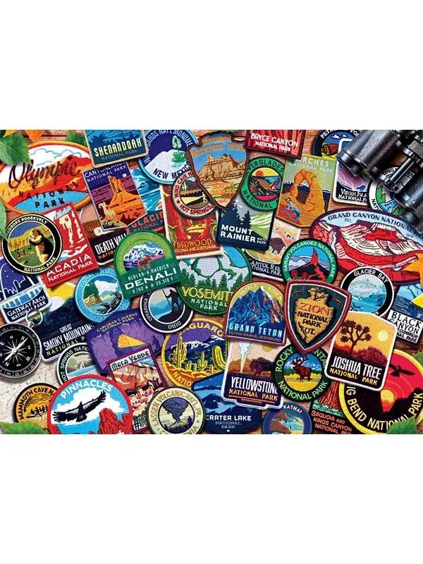 Шедевры национальных парков, пазл из 1000 деталей Masterpieces Puzzles — изображение 2 из 3