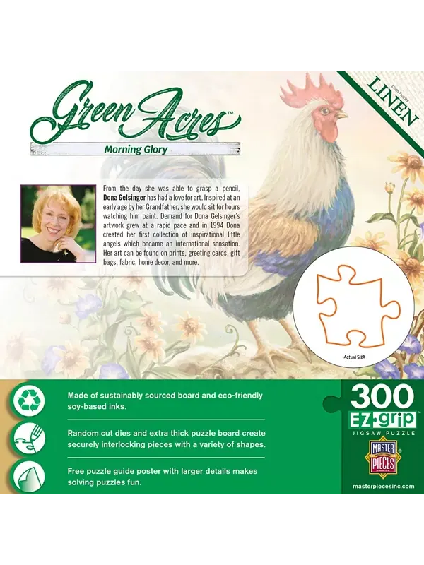 Пазл Masterpieces Green Acres Morning Glory из 300 деталей EZ Grip Masterpieces Puzzles — изображение 3 из 3
