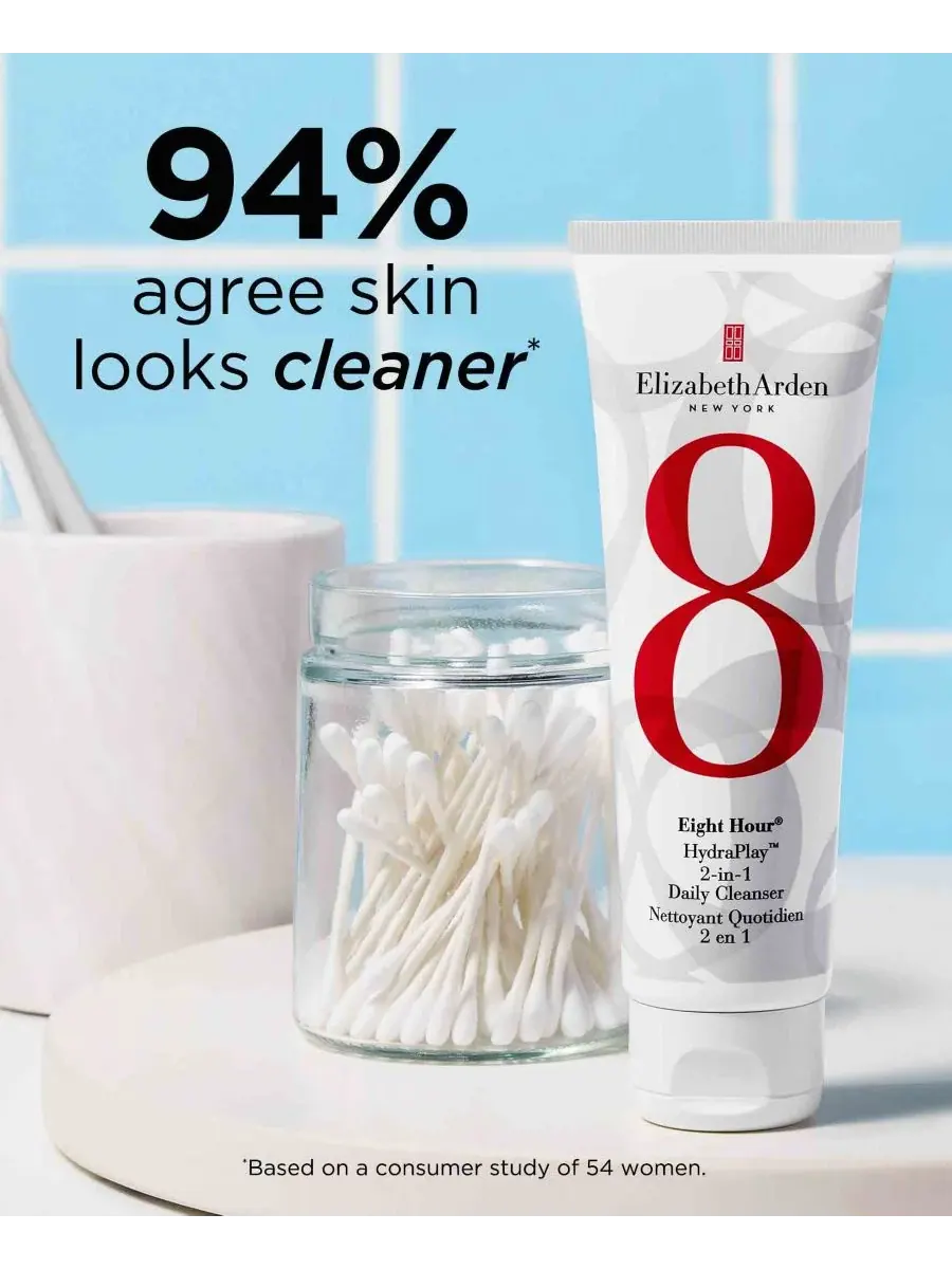 Флюид Elizabeth Arden — Очищающее средство Eight Hour HydraPlay -в-1 для ежедневного применения — изображение 5 из 10