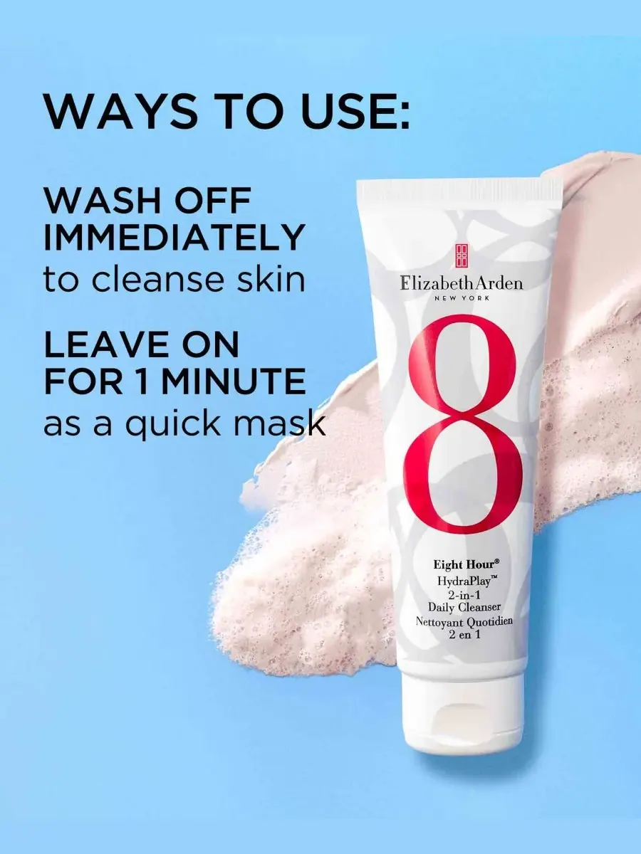 Флюид Elizabeth Arden — Очищающее средство Eight Hour HydraPlay -в-1 для ежедневного применения — изображение 6 из 10