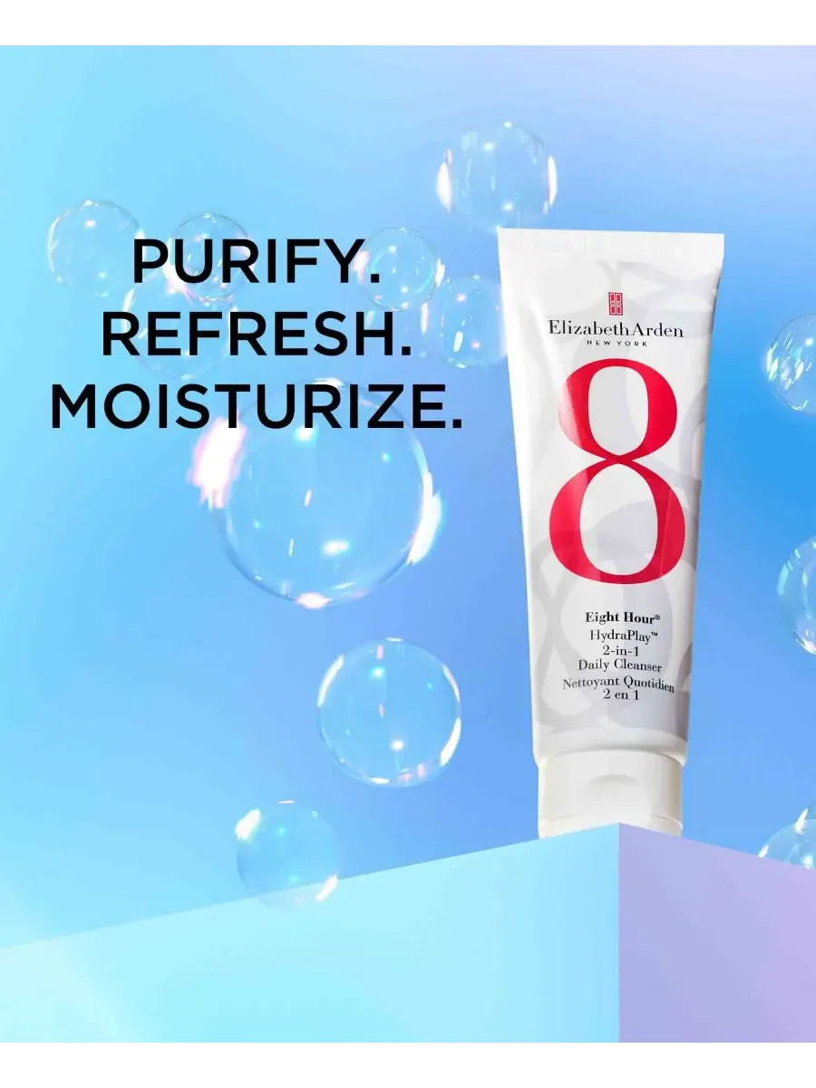 Флюид Elizabeth Arden — Очищающее средство Eight Hour HydraPlay -в-1 для ежедневного применения — изображение 10 из 10