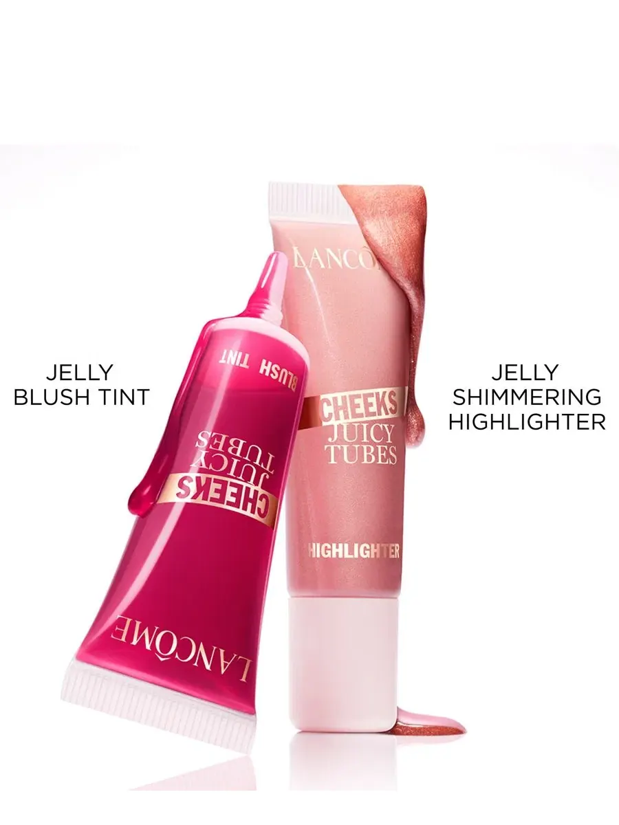 Хайлайтер для лица и тела с желеобразной текстурой, 11 г, Juicy Tubes Cheeks Lancôme — изображение 2 из 8