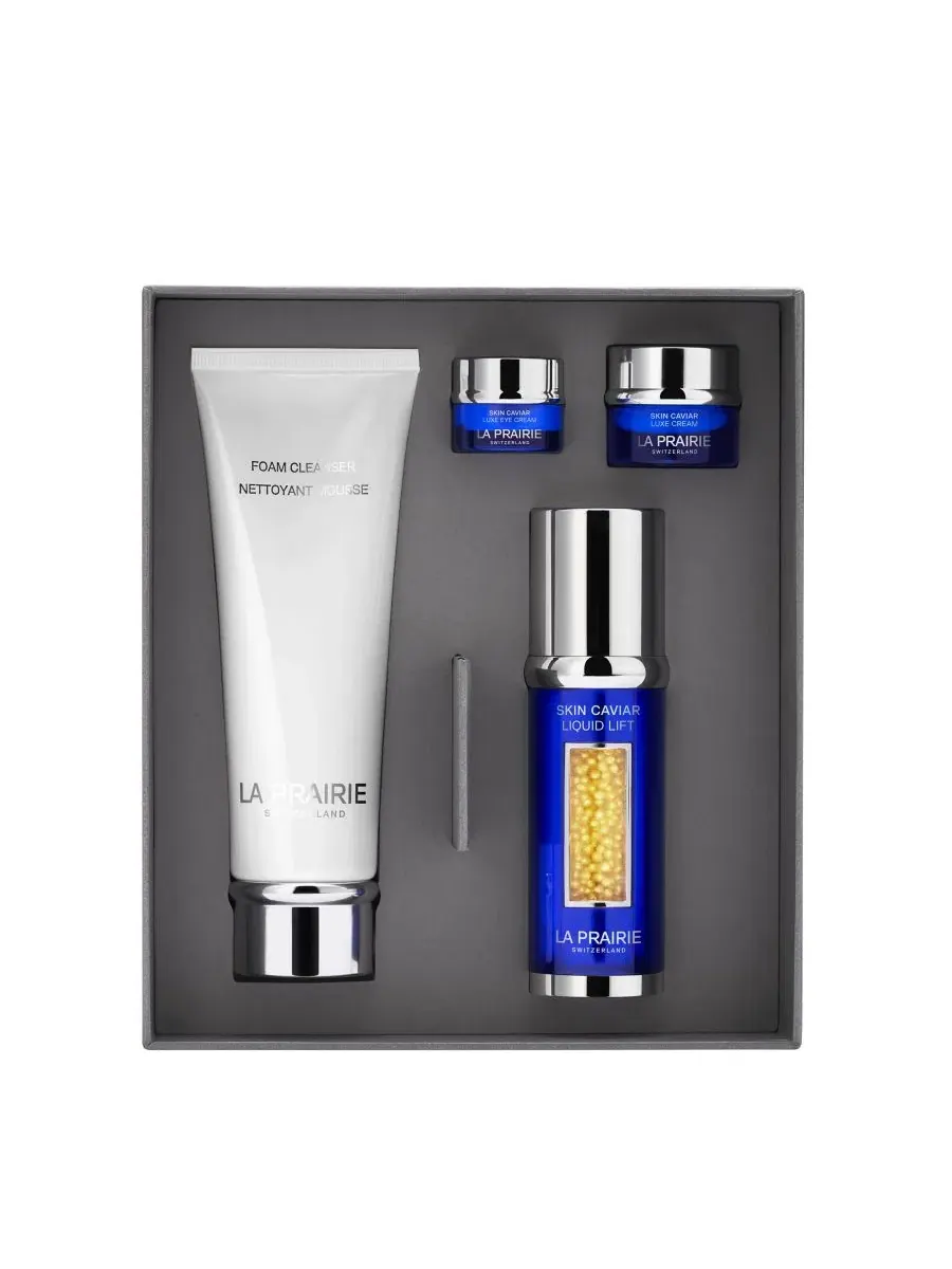 Набор для ухода за кожей La Prairie Skin Caviar Essentials, 4 предмета, Exclusive Cellular Complex — изображение 2 из 7