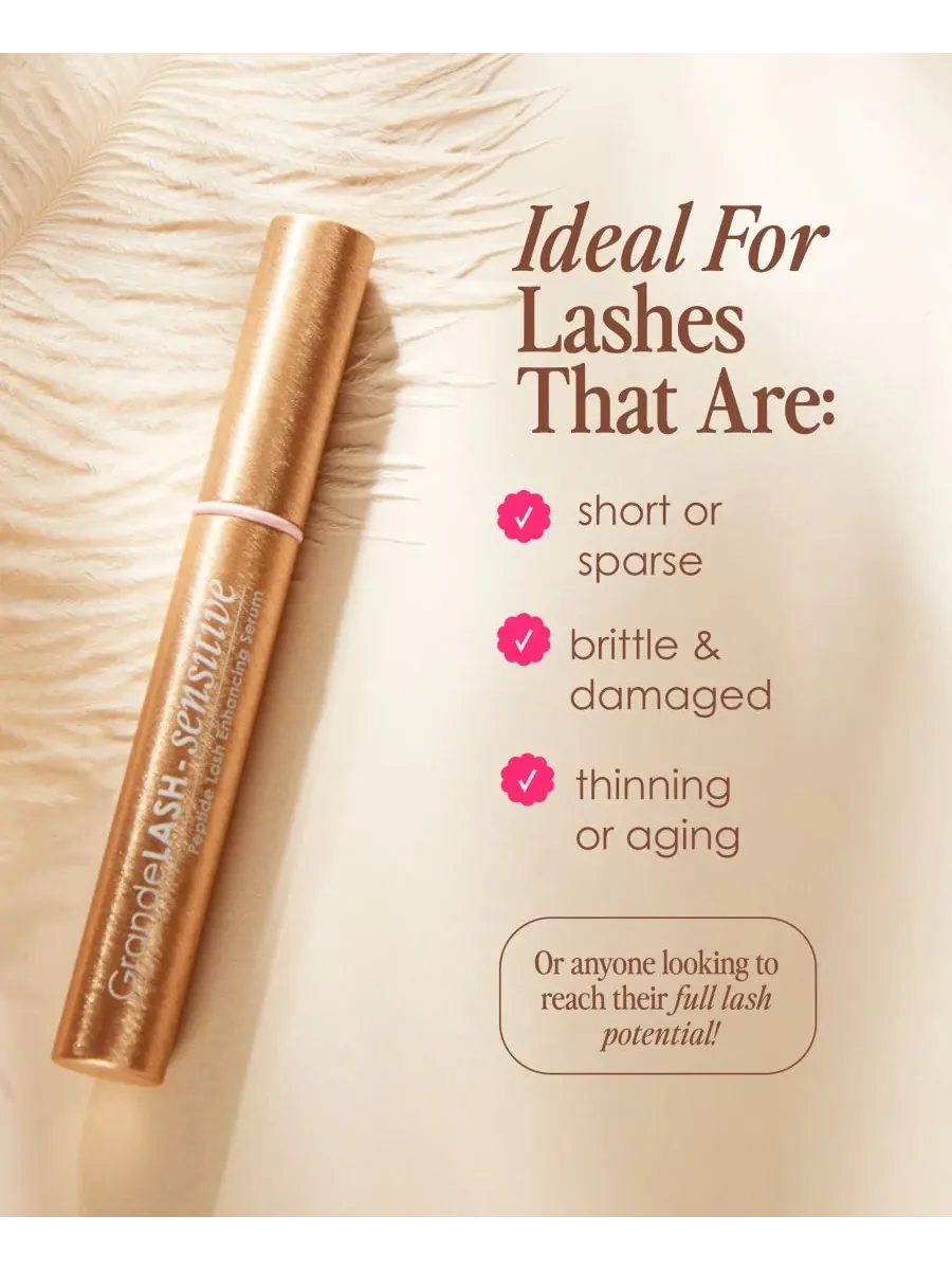 Grande Cosmetics Сыворотка для роста ресниц с пептидами для чувствительной кожи головы — изображение 8 из 8