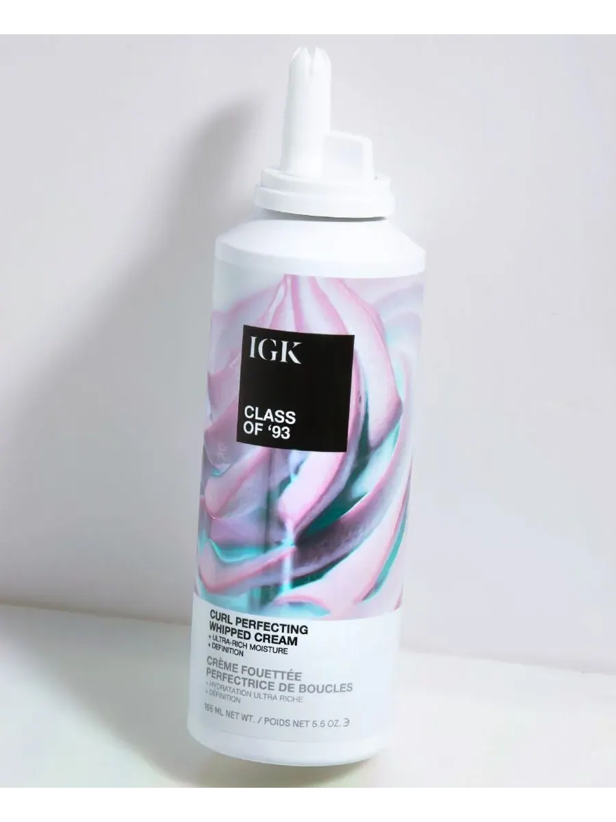 IGK Hair Взбитые сливки для совершенствования локонов Class Of '93 — изображение 5 из 10