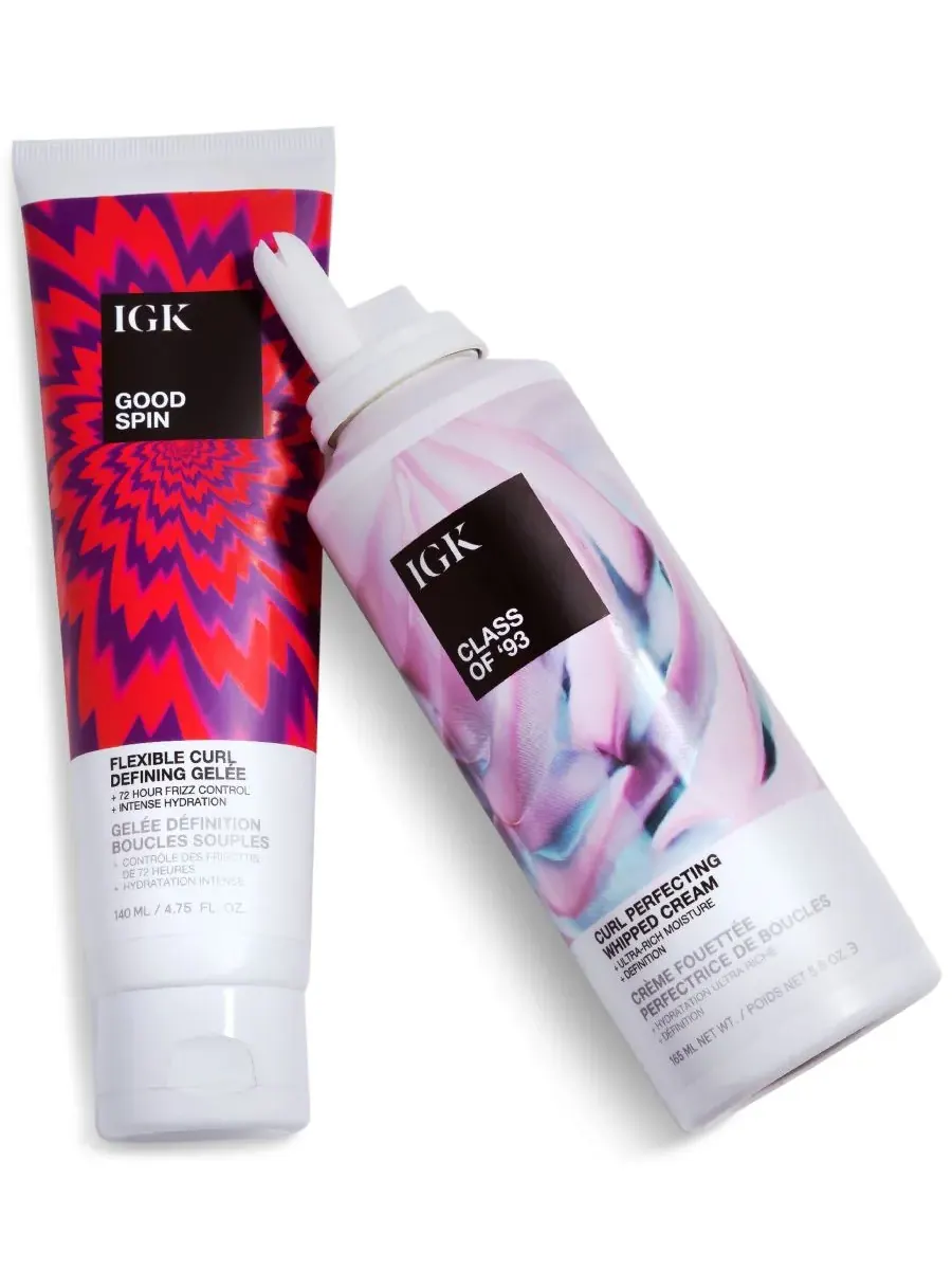 IGK Hair Взбитые сливки для совершенствования локонов Class Of '93 — изображение 7 из 10