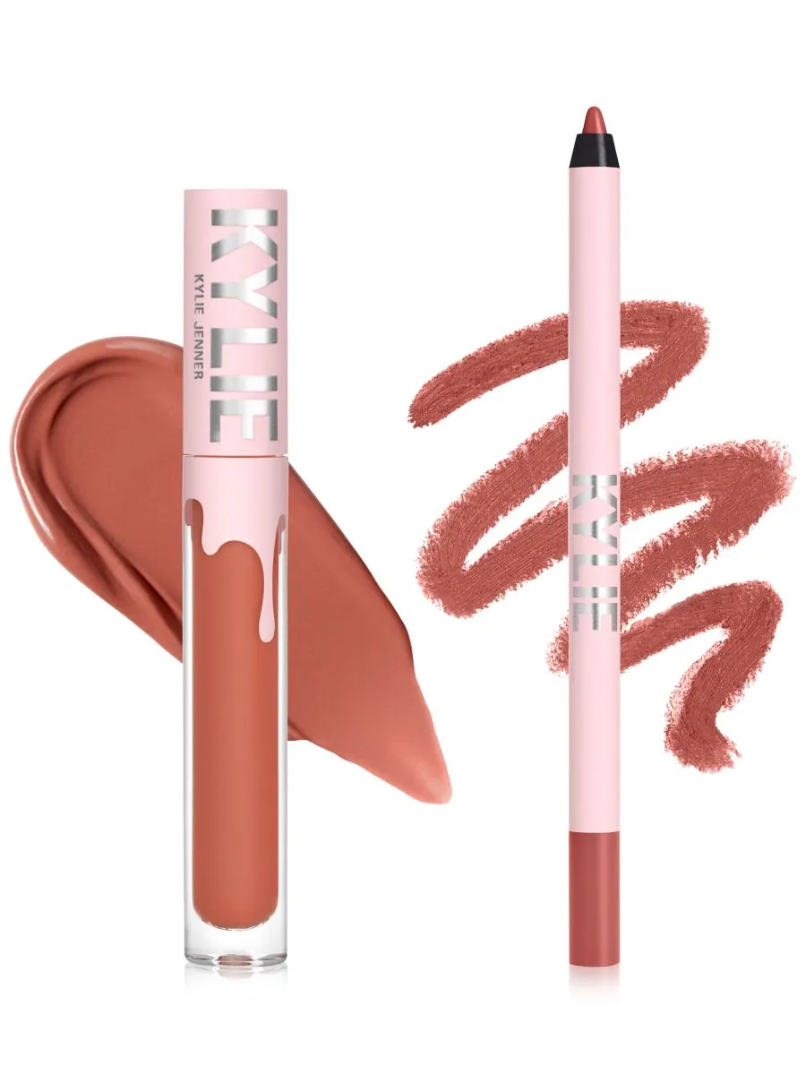 Набор из 2 матовых помад Kylie Cosmetics, цвет 505 autumn — изображение 2 из 8
