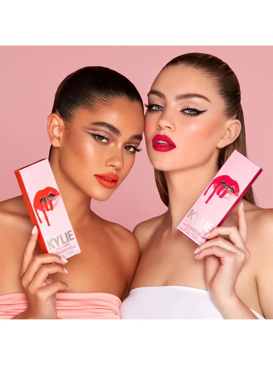 Набор из 2 матовых помад Kylie Cosmetics, цвет 403 bite me — изображение 8 из 8