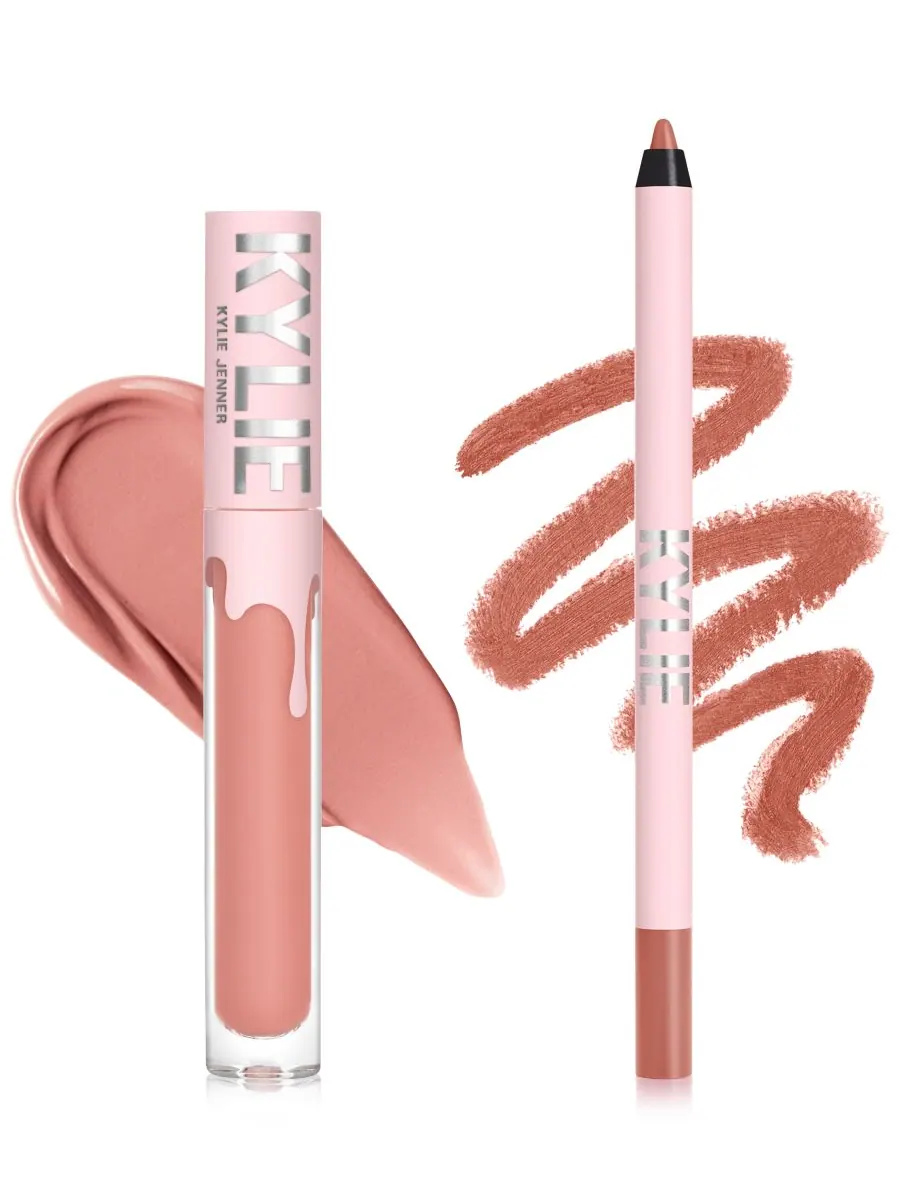Набор из 2 матовых помад Kylie Cosmetics, цвет 802 candy k — изображение 2 из 8