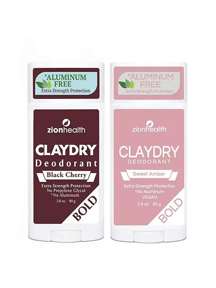 Дезодорант-дуэт Cherry Plus Sweet Amber, 5,6 унции Zion Health