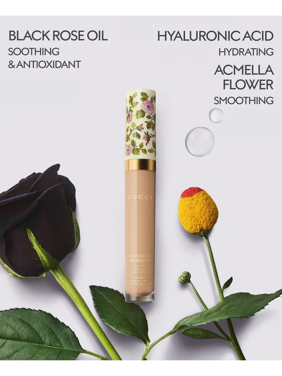 Concentré de Beauté Многоразовый разглаживающий и увлажняющий консилер Gucci, цвет 12c — изображение 5 из 8