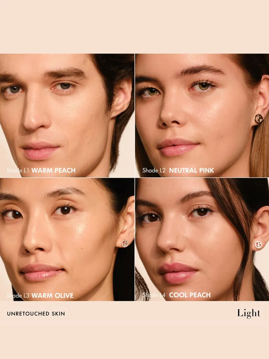 Giorgio Golden Hour 24HR Lightweight Skin Tint, 1 унция Armani, цвет l4 — изображение 6 из 10