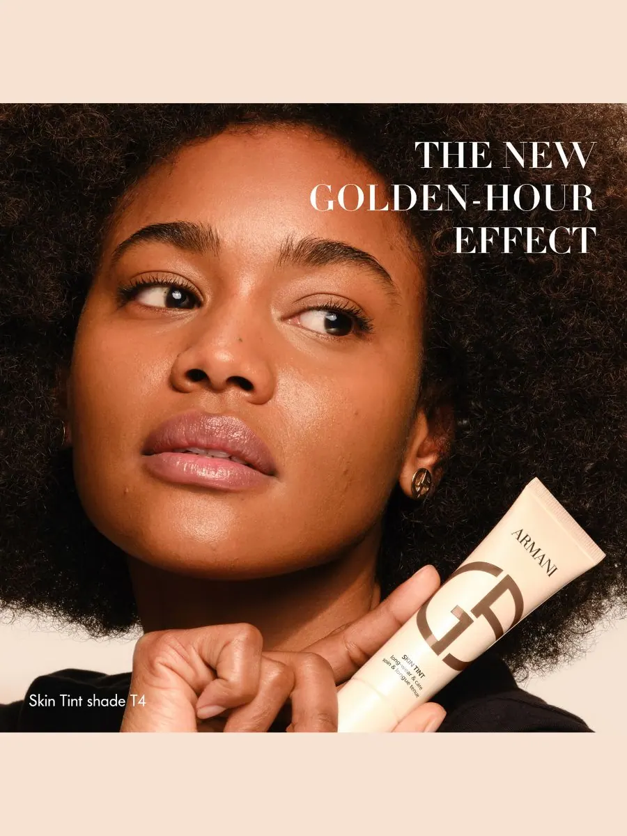 Giorgio Golden Hour 24HR Lightweight Skin Tint, 1 унция Armani, цвет t3 — изображение 7 из 10