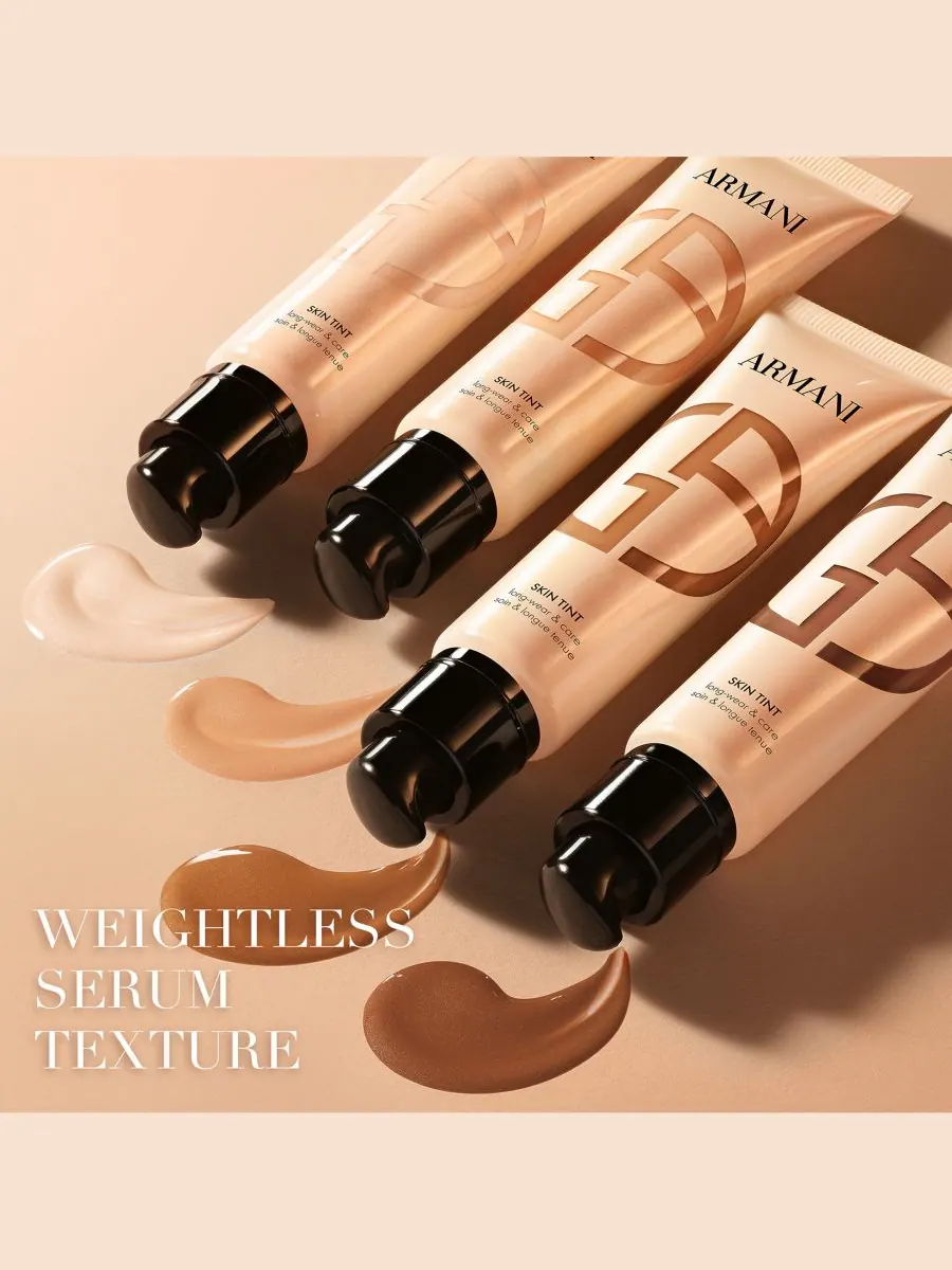 Giorgio Golden Hour 24HR Lightweight Skin Tint, 1 унция Armani, цвет t3 — изображение 9 из 10