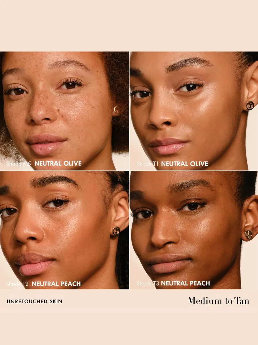 Giorgio Golden Hour 24HR Lightweight Skin Tint, 1 унция Armani, цвет m5 — изображение 6 из 10