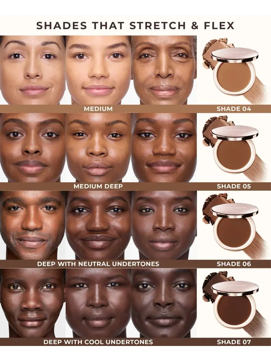 Тонирующий бальзам для лица с пептидами Laura Mercier, Deep W/ Neutral Undertones — изображение 6 из 10