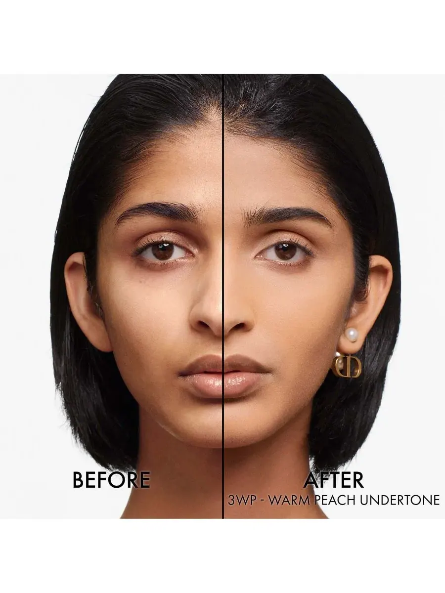 Тональный крем Forever Skin Wear Blurring Matte Foundation, SPF 20 DIOR, 3 Warm Peach — изображение 6 из 10