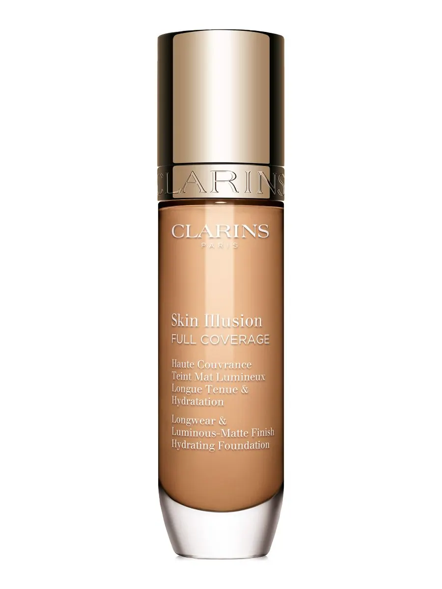Тональный крем Skin Illusion с полным покрытием и длительной стойкостью Clarins, цвет 106n — изображение 1 из 8