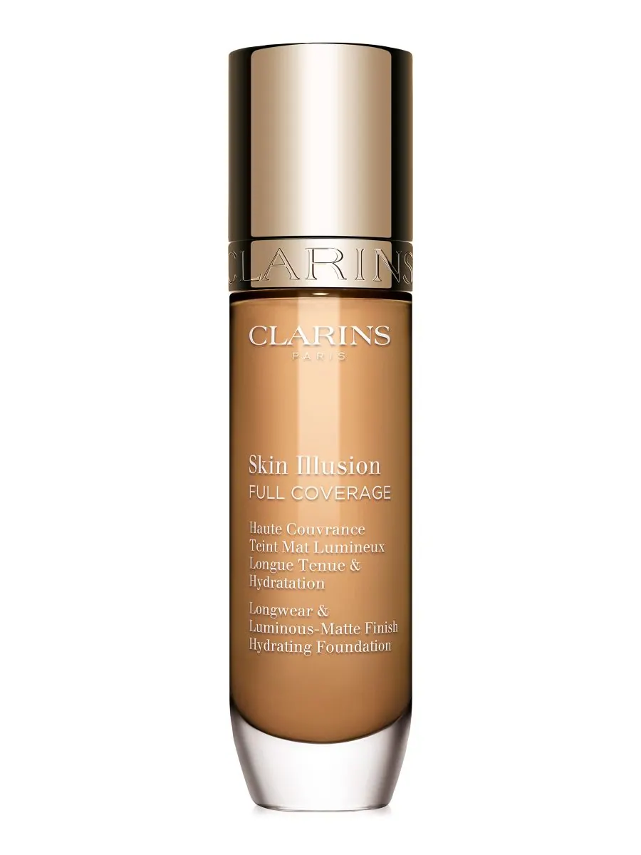 Тональный крем Skin Illusion с полным покрытием и длительной стойкостью Clarins, цвет 112.5w — изображение 1 из 8