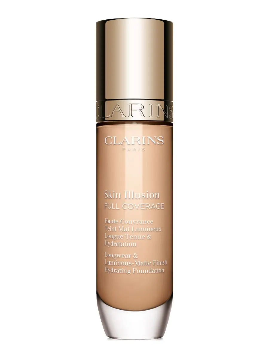 Тональный крем Skin Illusion с полным покрытием и длительной стойкостью Clarins, цвет 103n — изображение 1 из 8