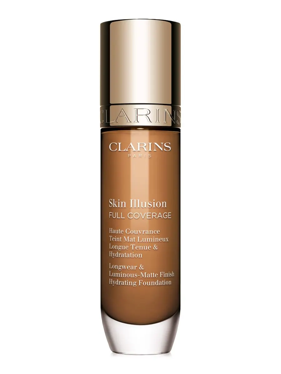 Тональный крем Skin Illusion с полным покрытием и длительной стойкостью Clarins, цвет 116.5w — изображение 1 из 8