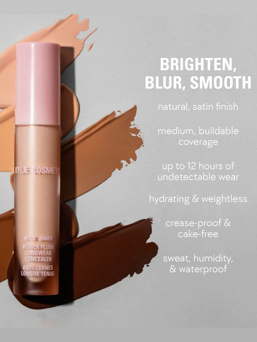 Стойкий консилер Power Plush, 0,16 унции Kylie Cosmetics, 10N — изображение 9 из 10