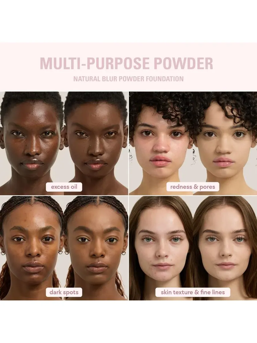 Натуральная размытая пудровая основа под макияж Kylie Cosmetics, 9Wn — изображение 9 из 10