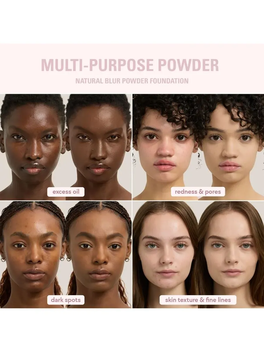 Натуральная размытая пудровая основа под макияж Kylie Cosmetics, 7C — изображение 9 из 10