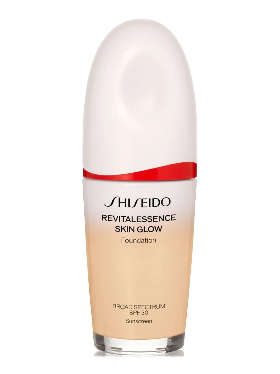 Тональный крем RevitalEssence Skin Glow Foundation SPF 30 Shiseido, цвет 140 porcelain — изображение 1 из 8