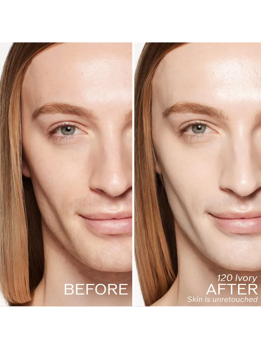 Тональный крем RevitalEssence Skin Glow Foundation SPF 30 Shiseido, 120 слоновая кость — изображение 3 из 8