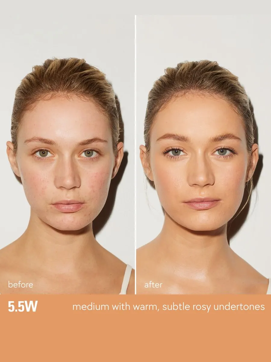 Тональный крем Power Plush Longwear Foundation, 1 унция Kylie Cosmetics, цвет 5.5w — изображение 3 из 10