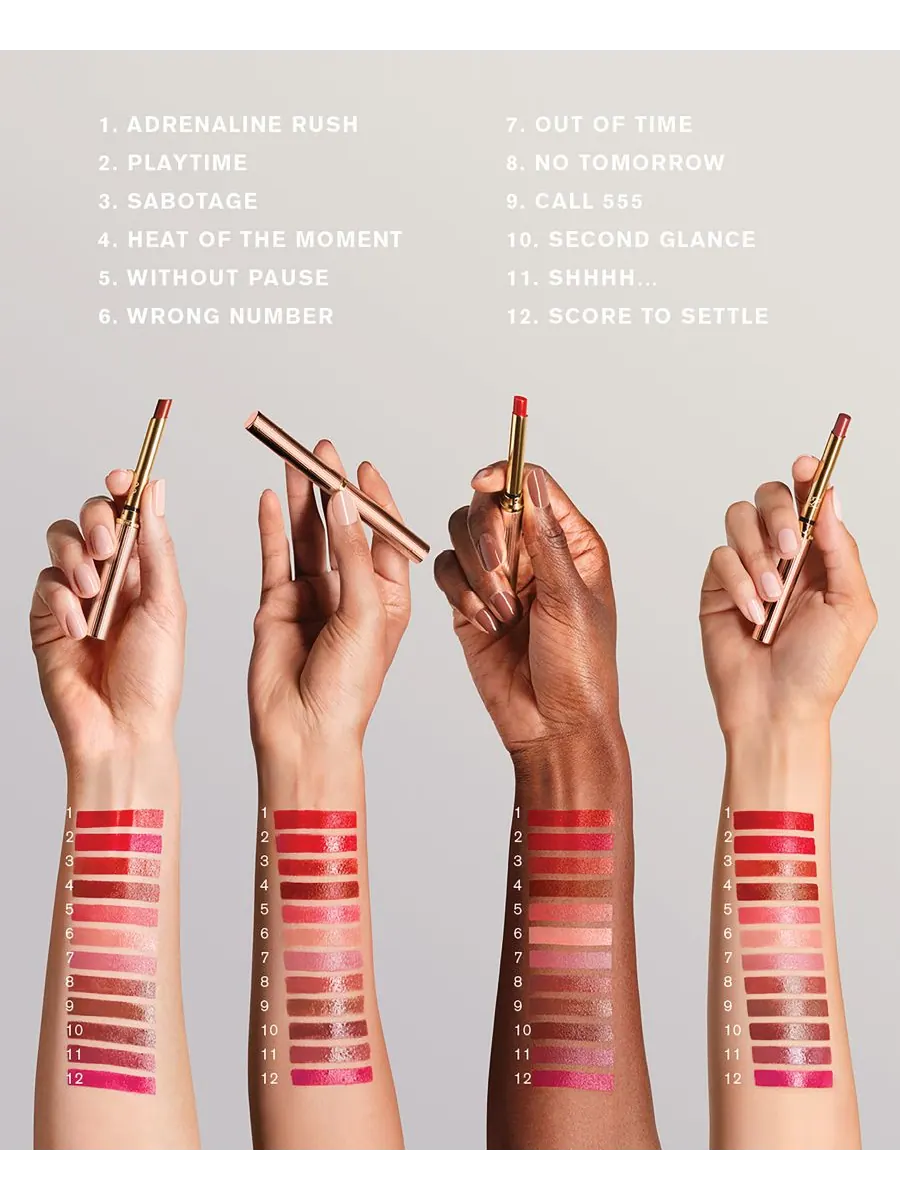 Помада Estée Lauder Pure Color Explicit, стойкая, блестящая, цвет Heat of the Moment — изображение 6 из 9