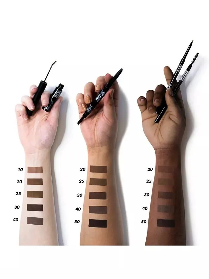 Водостойкий тонирующий гель для бровей Aqua Resist Brow Fixer Make Up For Ever, цвет 25 — изображение 5 из 5