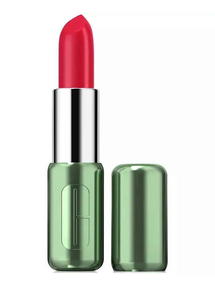 Атласная губная помада Pop Longwear, 0,14 унции Clinique, цвет Peppermint Pop — изображение 1 из 12