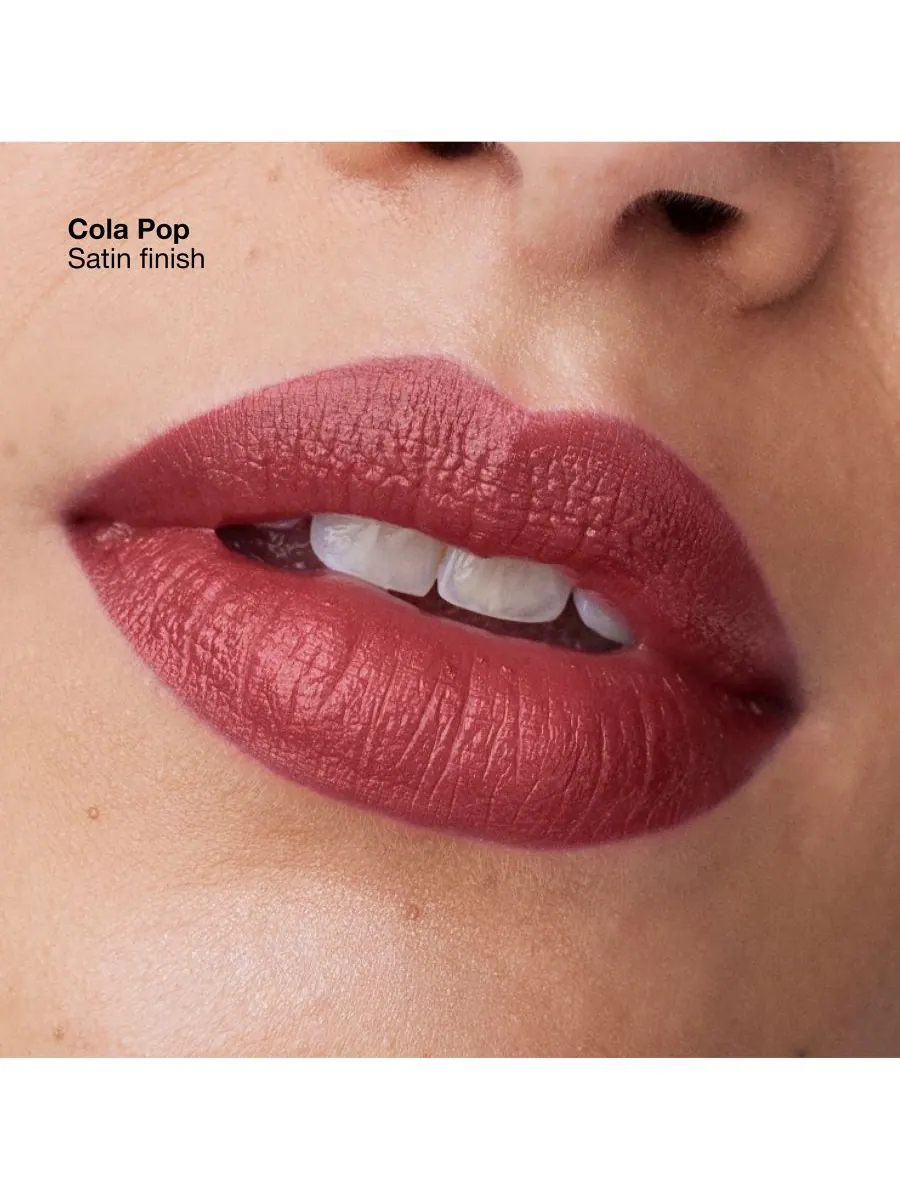 Помада Pop Longwear Satin Lipstick, 0,14 унции Clinique, цвет cola pop — изображение 3 из 10