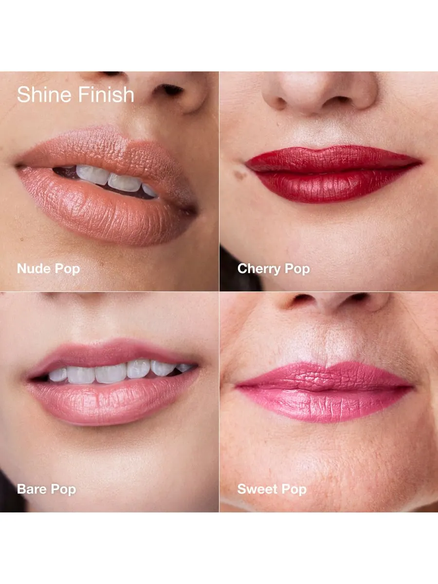 Помада Pop Longwear Satin Lipstick, 0,14 унции Clinique, цвет cola pop — изображение 8 из 10