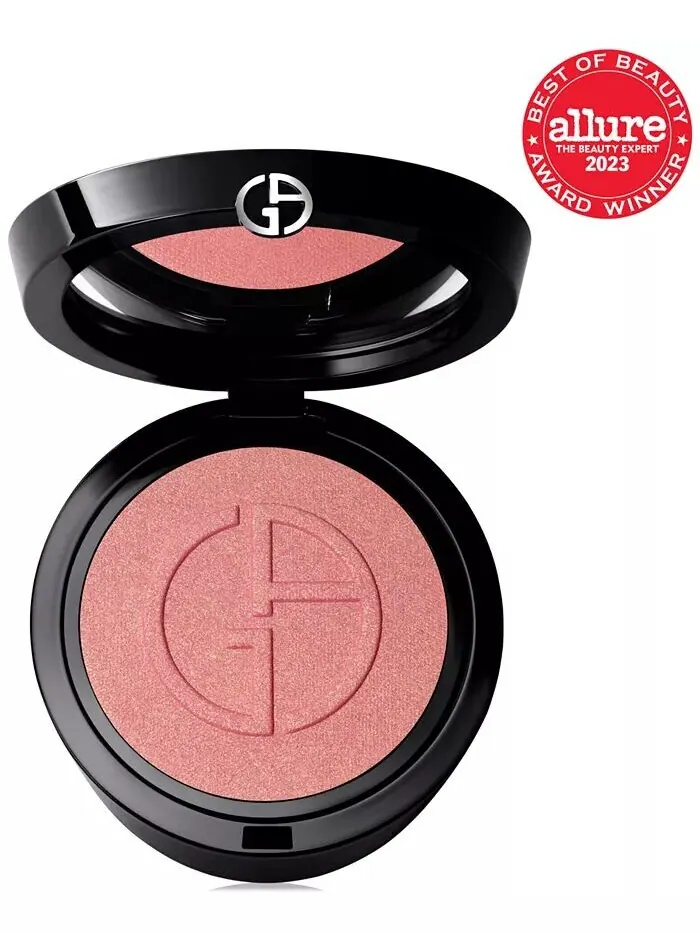 Сияющие шелковые сияющие румяна Giorgio Armani, цвет 50 EUPHORIC — изображение 1 из 9