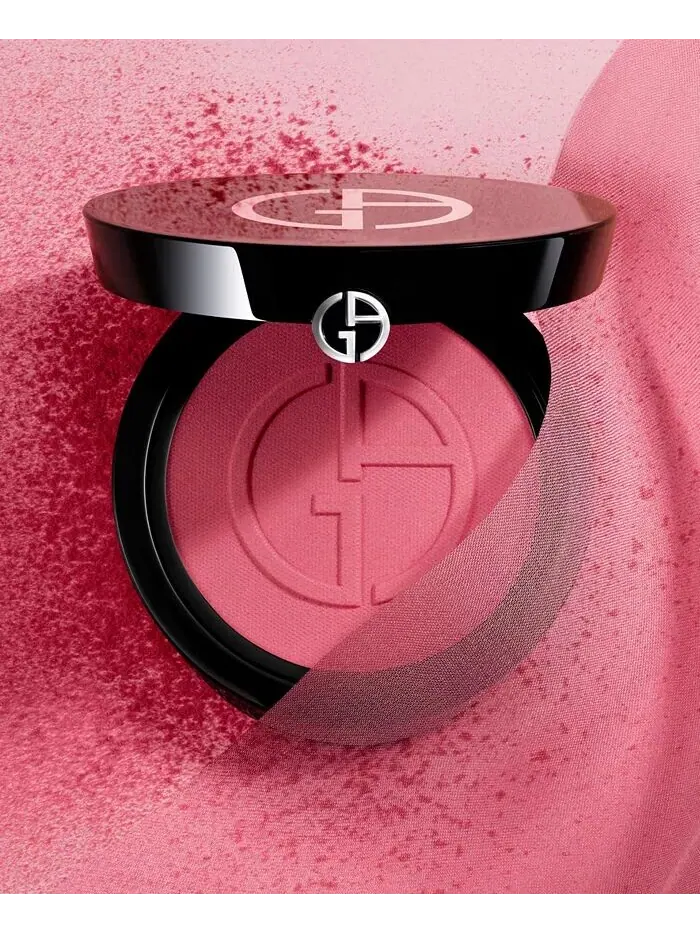 Сияющие шелковые сияющие румяна Giorgio Armani, цвет 51 AMORE — изображение 3 из 9