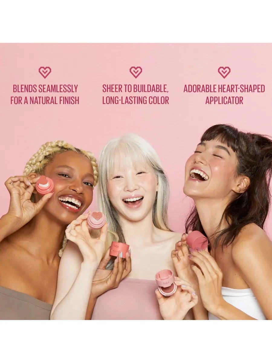 Румяна Cheeky Stamp Blendable Blush, 0,17 унции Kaja, цвет coy — изображение 6 из 6
