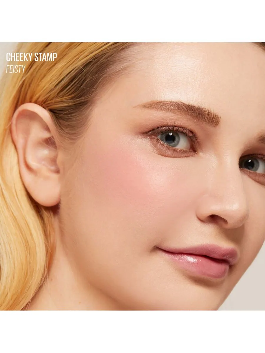 Румяна Cheeky Stamp Blendable Blush, 0,17 унции Kaja, цвет feisty — изображение 2 из 6