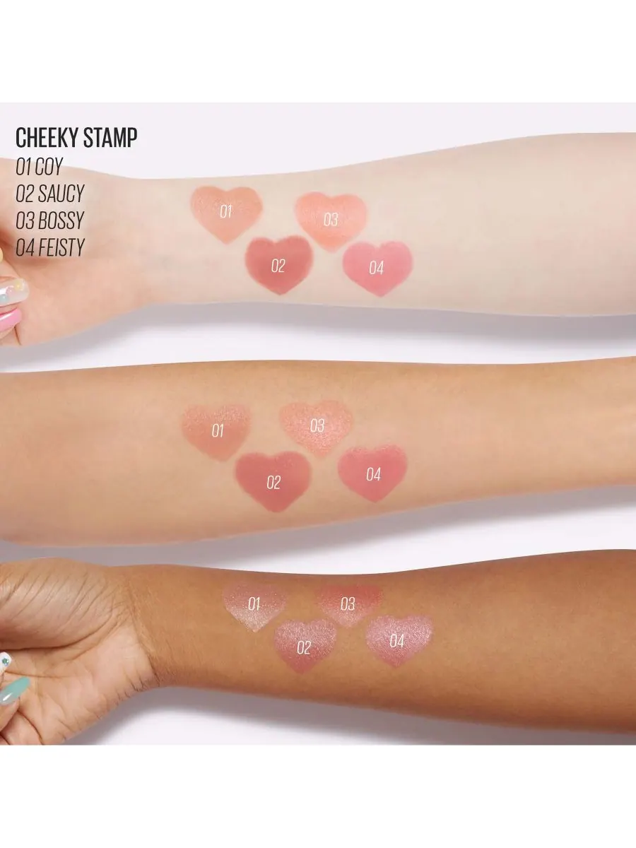 Румяна Cheeky Stamp Blendable Blush, 0,17 унции Kaja, цвет bossy — изображение 5 из 6