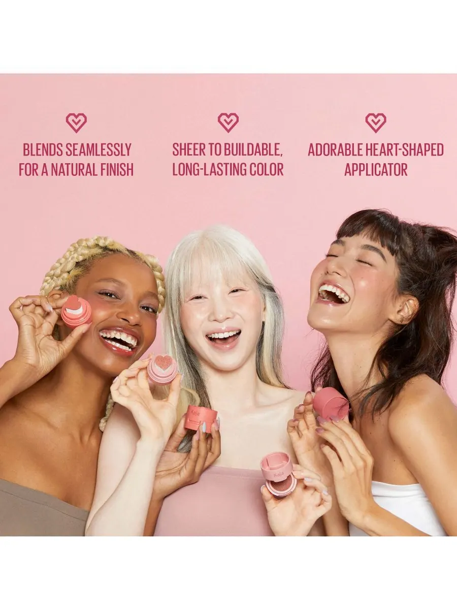 Румяна Cheeky Stamp Blendable Blush, 0,17 унции Kaja, цвет bossy — изображение 6 из 6