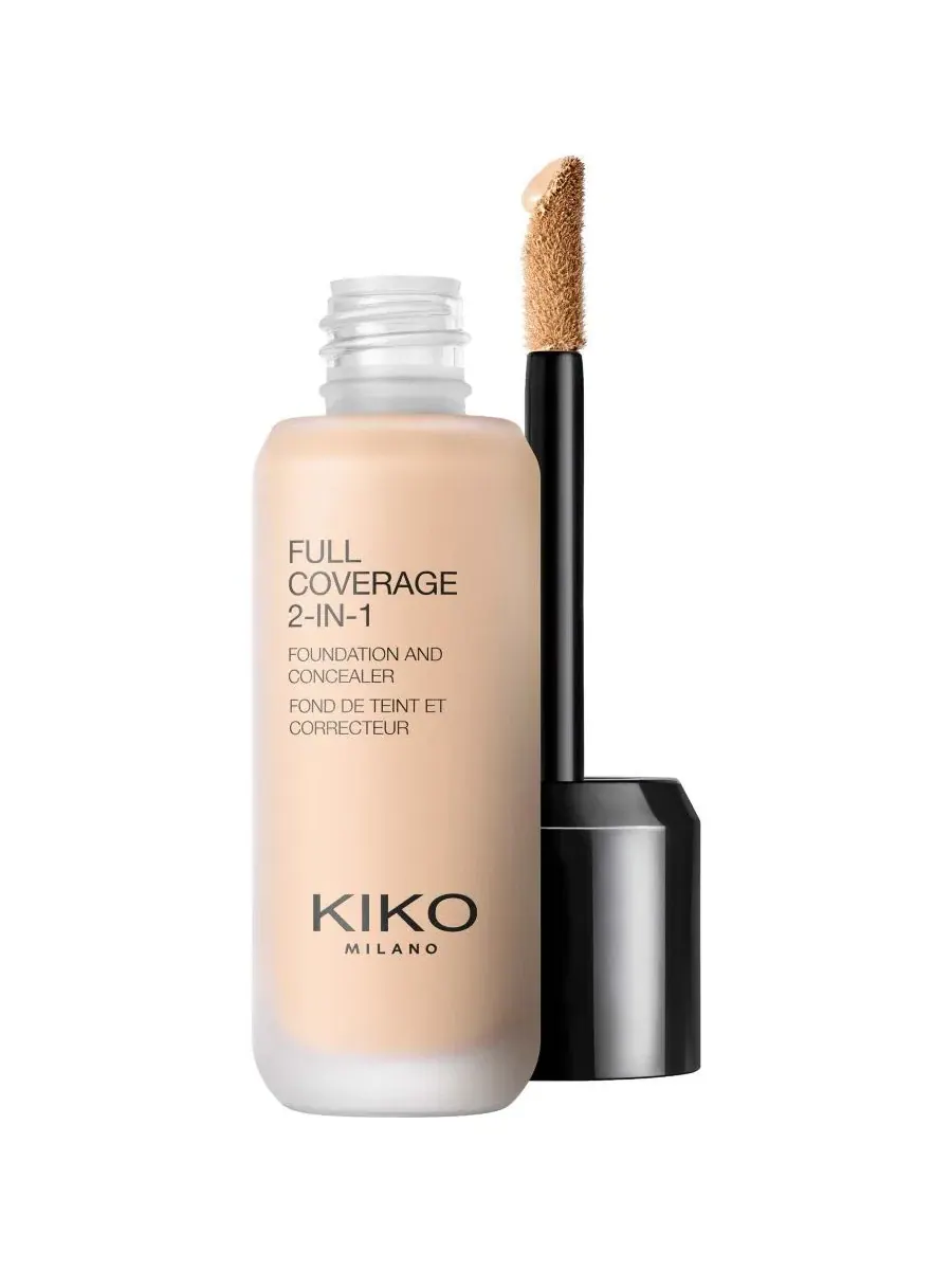 Тональный крем-консилер с полным покрытием, 0,85 унции, Full Coverage 2-In-1 KIKO Milano, Wr10 — изображение 1 из 5