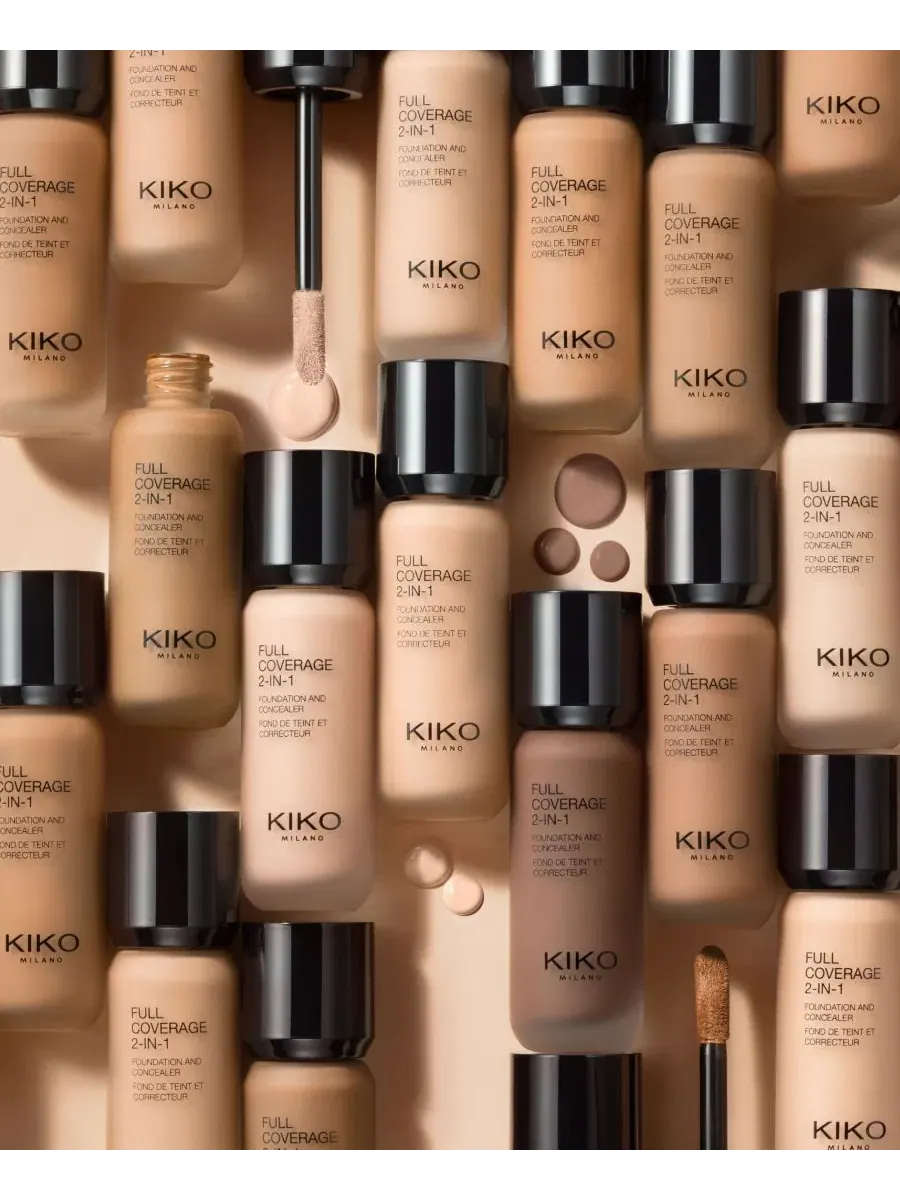 Тональный крем-консилер KIKO Milano Full Coverage 2-In-1, 25 мл, Ng100 — изображение 4 из 4