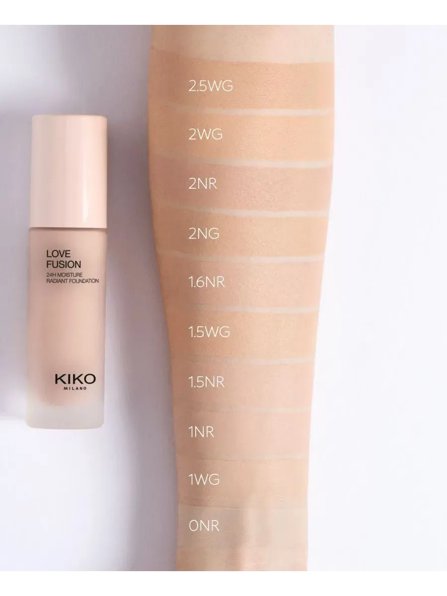 Тональная основа KIKO Milano Love Fusion 30 мл, 2Wg — изображение 5 из 8