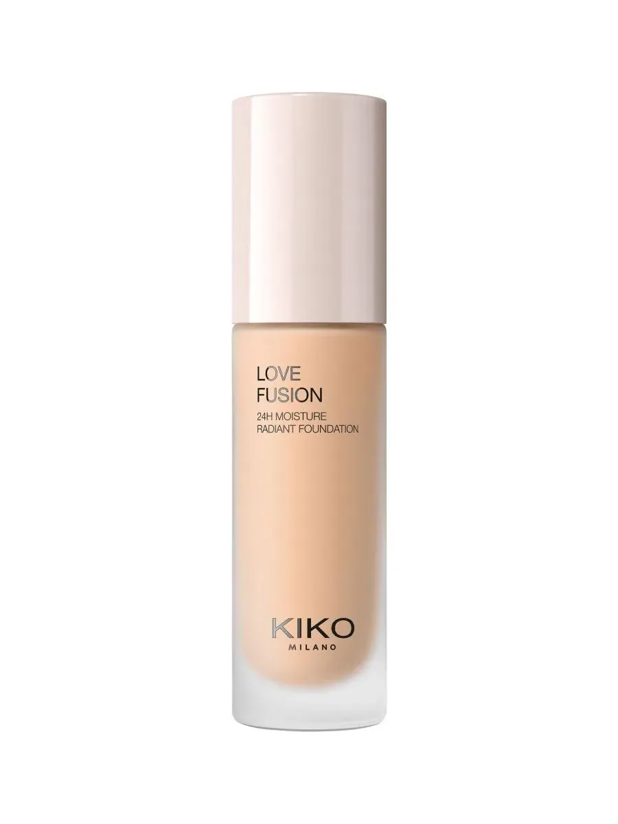Тональный крем с эффектом сияния Love Fusion 24-Hour Moisture Radiant Foundation KIKO Milano, 4Ng — изображение 1 из 8