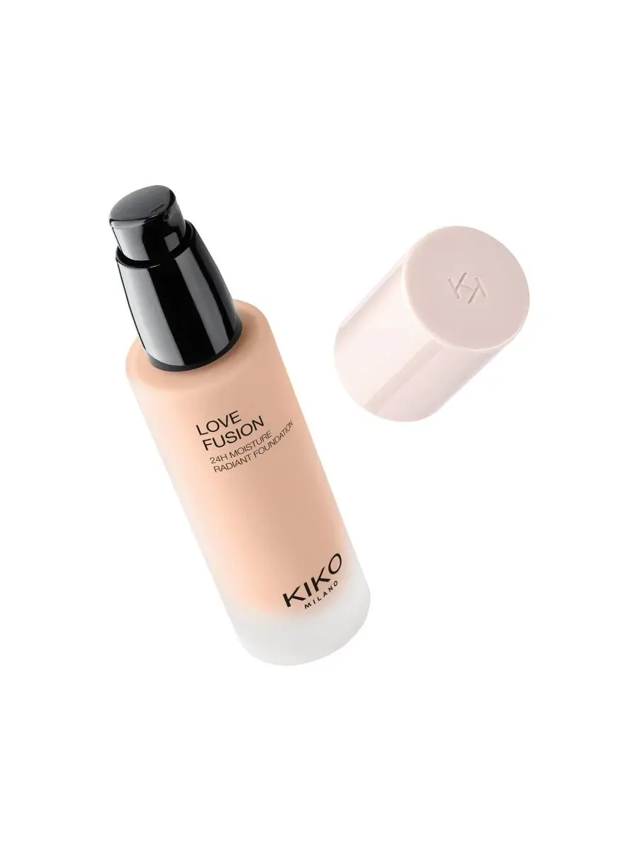 Тональный крем KIKO Milano Love Fusion 24-Hour Moisture Radiant, 30 мл, 2.7Wg — изображение 3 из 8